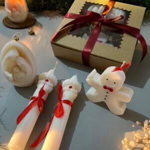 Christmas Trio Jesus Candles