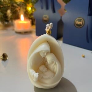 Jesus Birth Candles (Set of 2)